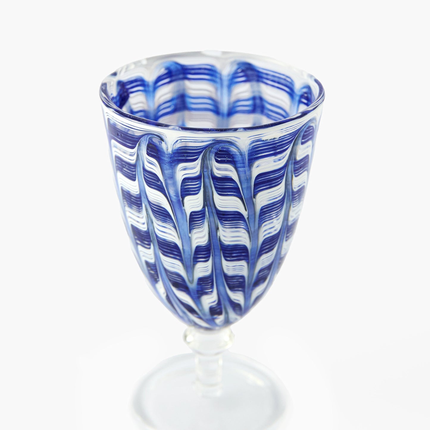 Blue Paloma Wine Glasses (Set of 4)