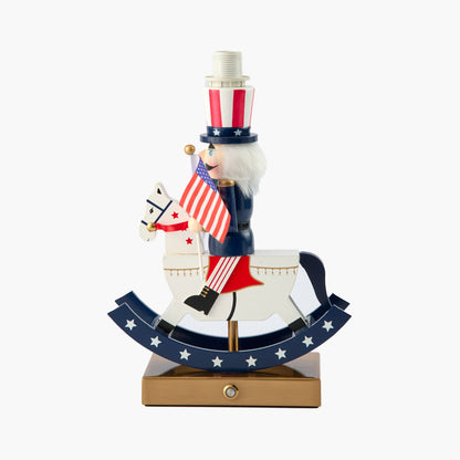Fourth of July Rechargeable Lamp