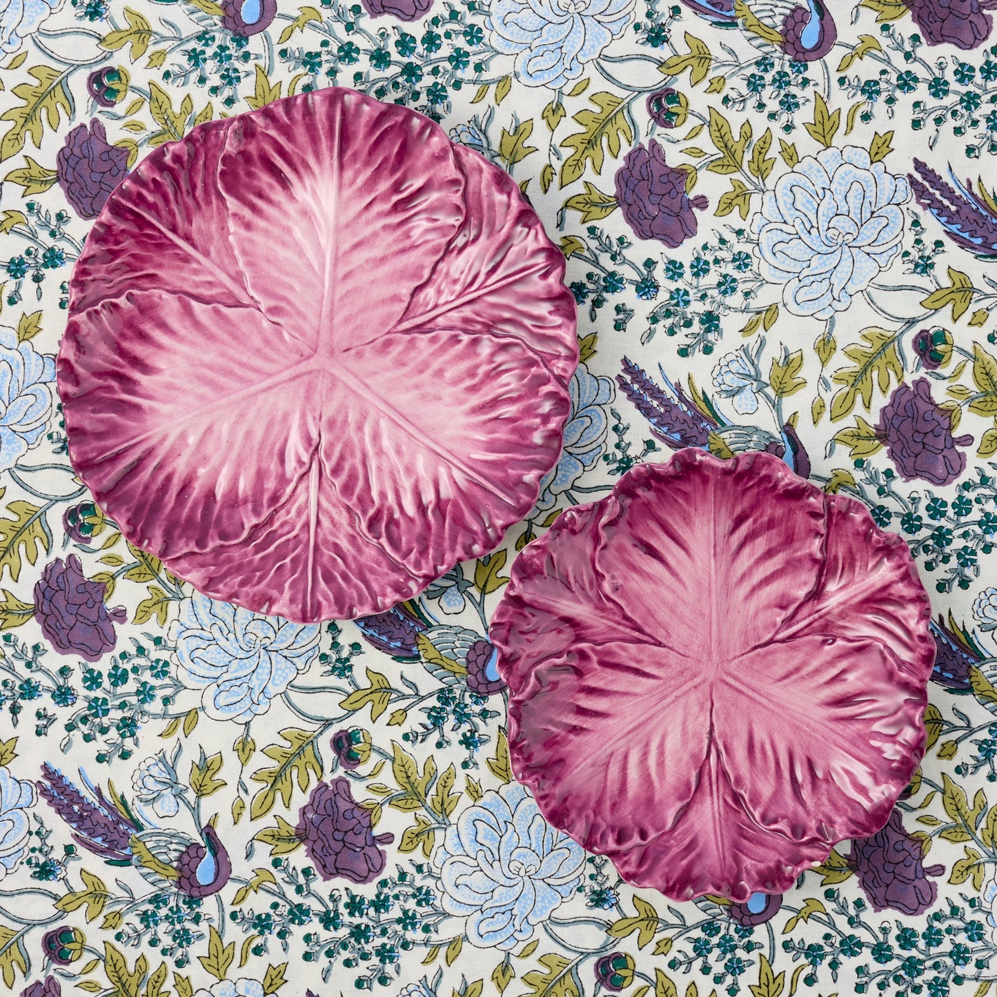 Aubergine Serena Cabbage Dinner Plate
