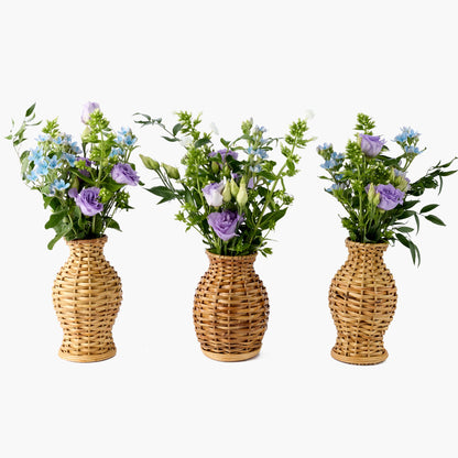 Natural Rattan Pagoda Decoration Set