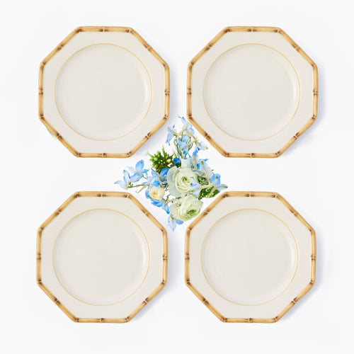 Isabel Bamboo Starter Plates (Set of 4)