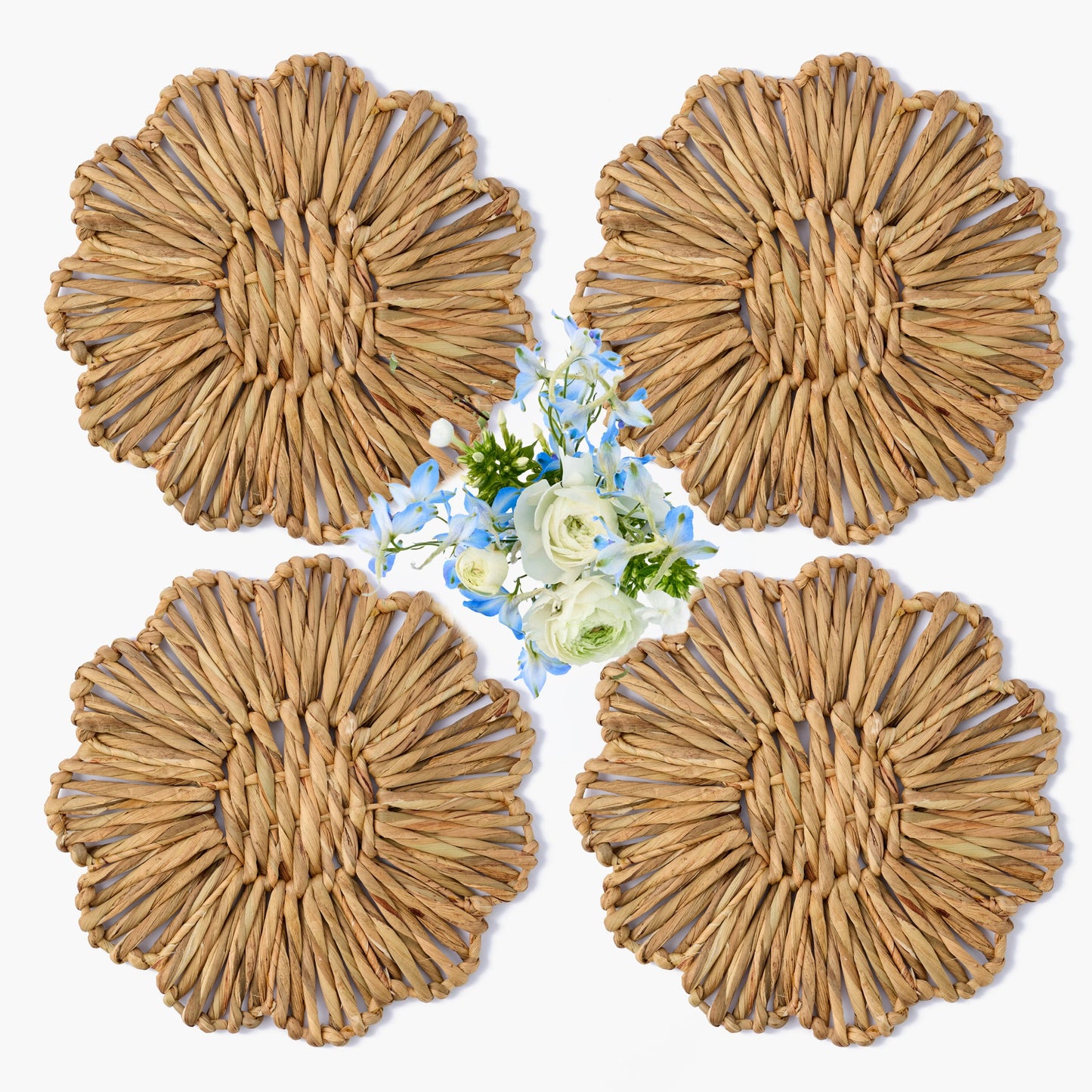 Water Hyacinth Placemats (Set of 4)