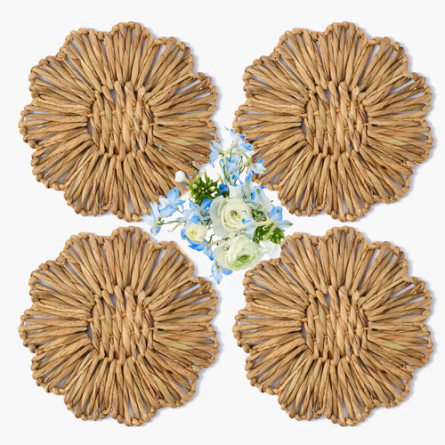 Water Hyacinth Placemats (Set of 4)