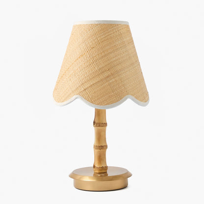 Bamboo Short Rechargeable Lamp