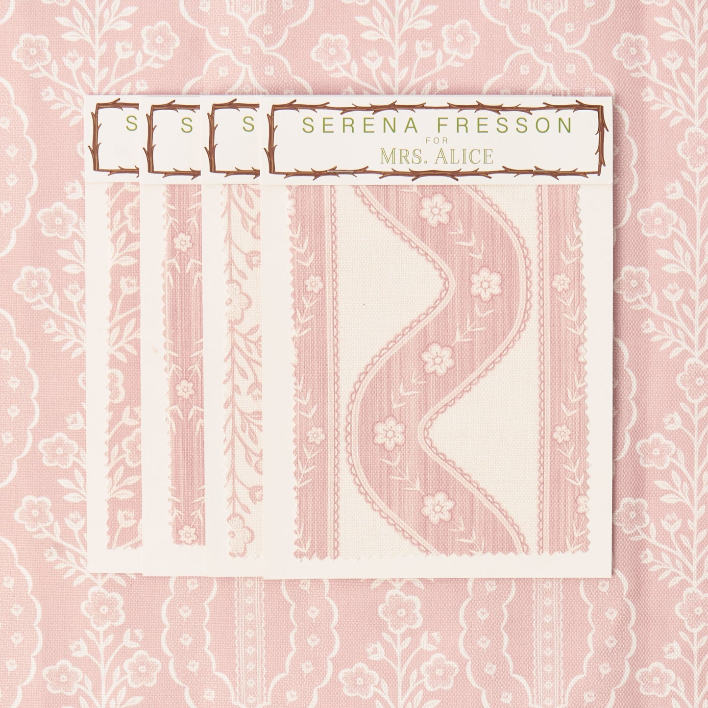 Pink Theodora Fabric
