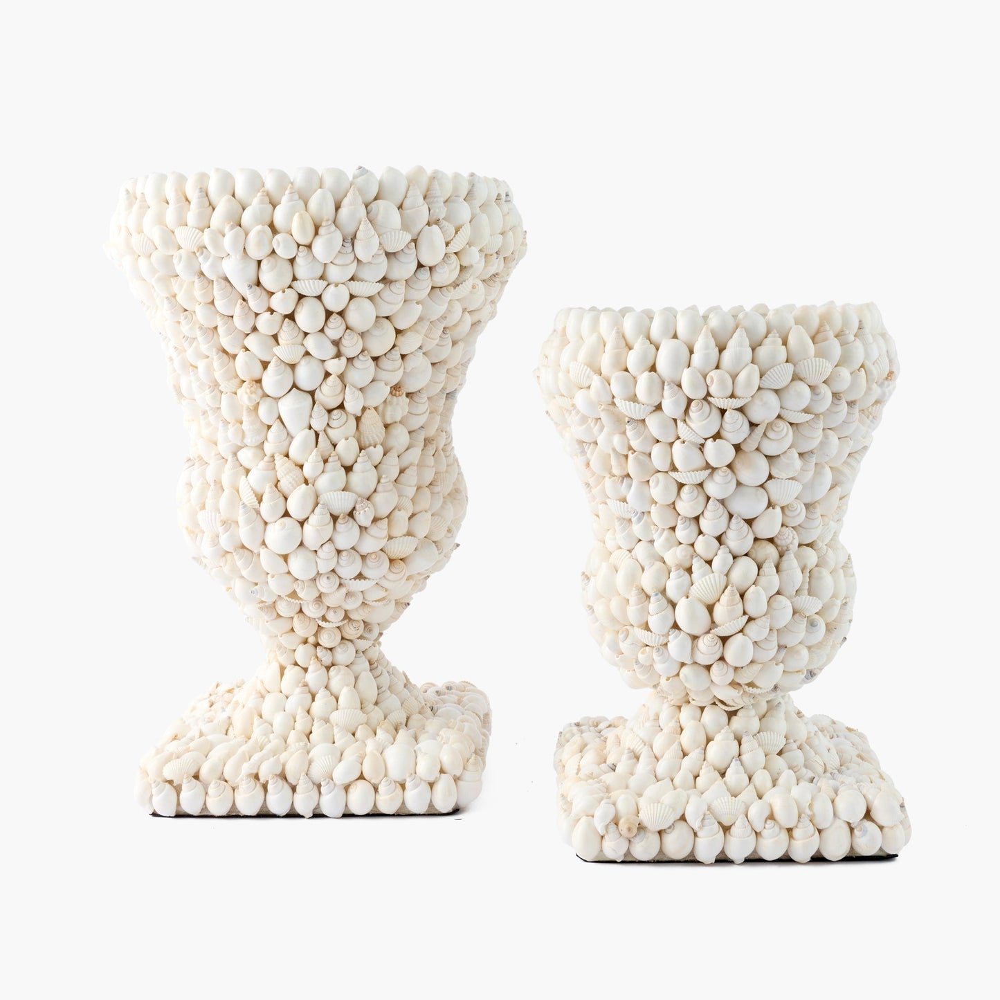 Large Shell Urn Vase