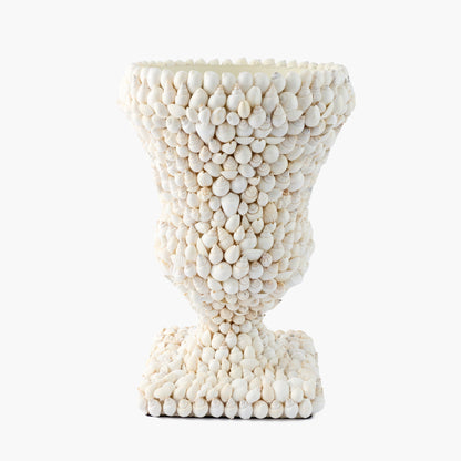 Large Shell Urn Vase